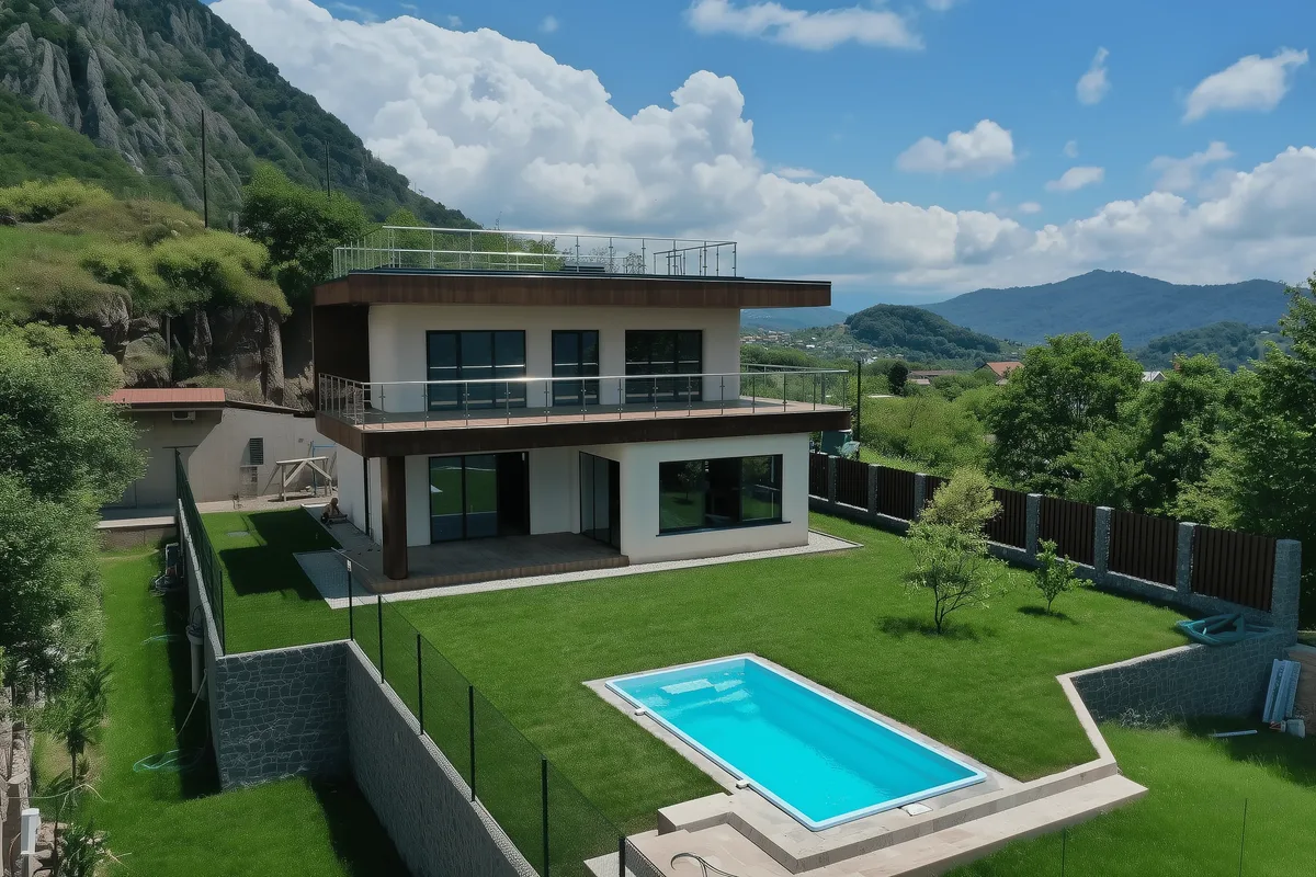 Композитный бассейн Laguna 6 — визуализация в Нефтекамске