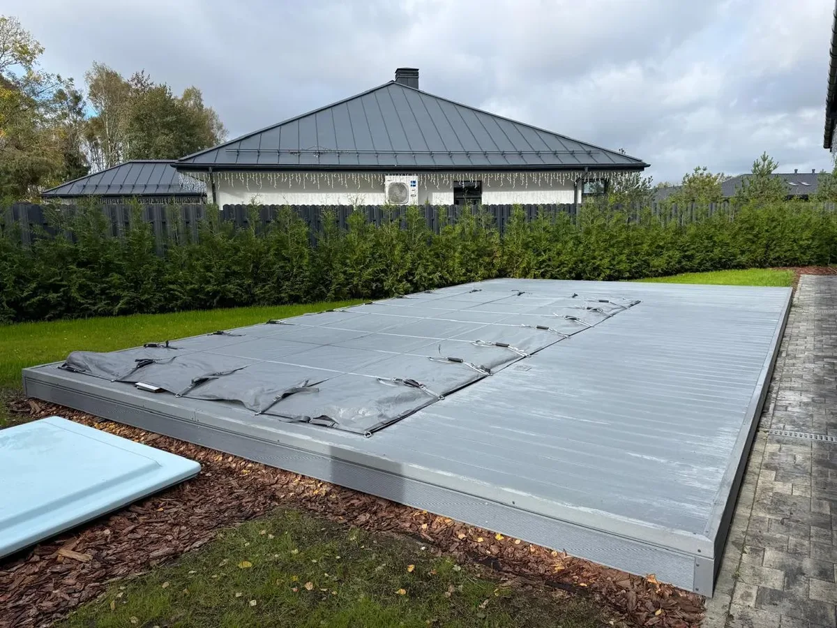 Покрывало Laguna Cover Mesh — установка в Нефтекамске