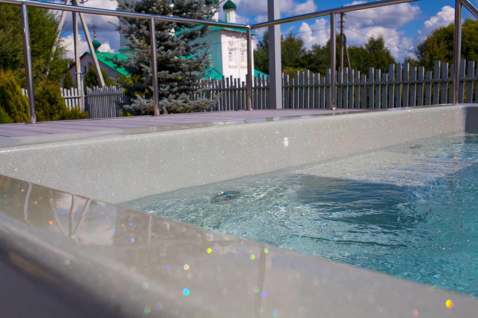 Плавательный СПА — установка